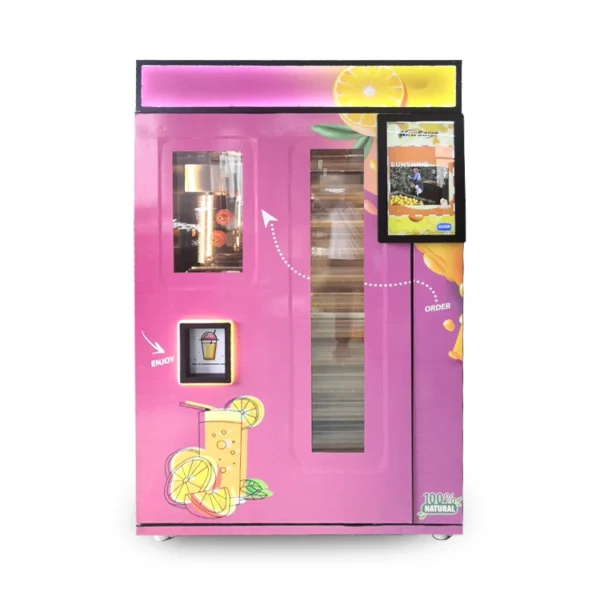 Outdoor Unmanned Retail Automatic Fresh Orange Juice Vending Machine Juicer Maker Commercial - Image 2