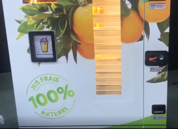 New Product Explosion 1330*1020*2000mm/1050w/395kg Orange Juice Vending Machine for Shopping Mall or Unmanned Supermarket - Image 3