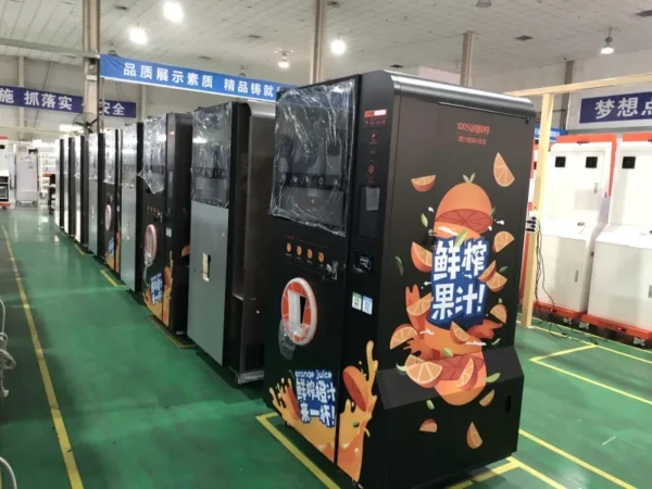 Unmanned New Retail Orange Juice New Arrival Orange Juice Vending Machine With Bill Card Reader Cashless Orange Juicer Machine - Image 6