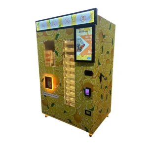 24/7 Unmanned Operation Smart Orange Juice Vending Machine With AI Inventory Management And NFC/QR Code Payment Solutions