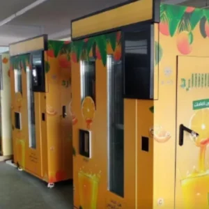 New Product Explosion 1330*1020*2000mm/1050w/395kg Orange Juice Vending Machine for Shopping Mall or Unmanned Supermarket